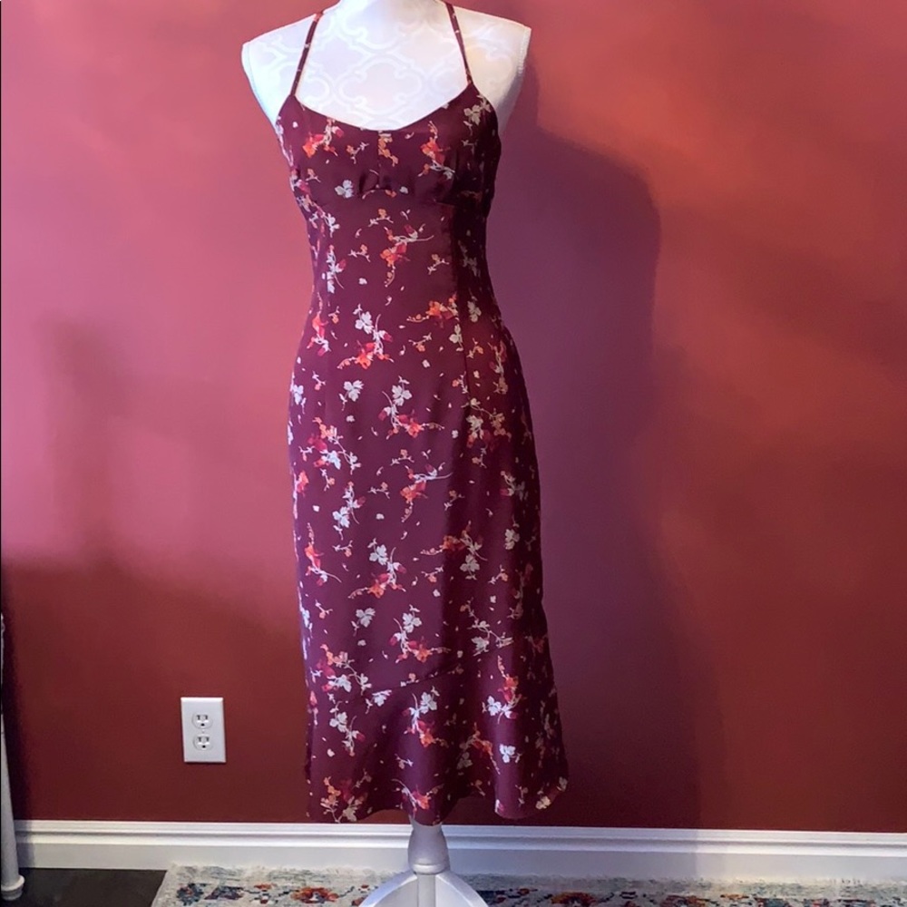 Express Floral Midi Dress, size 5/6